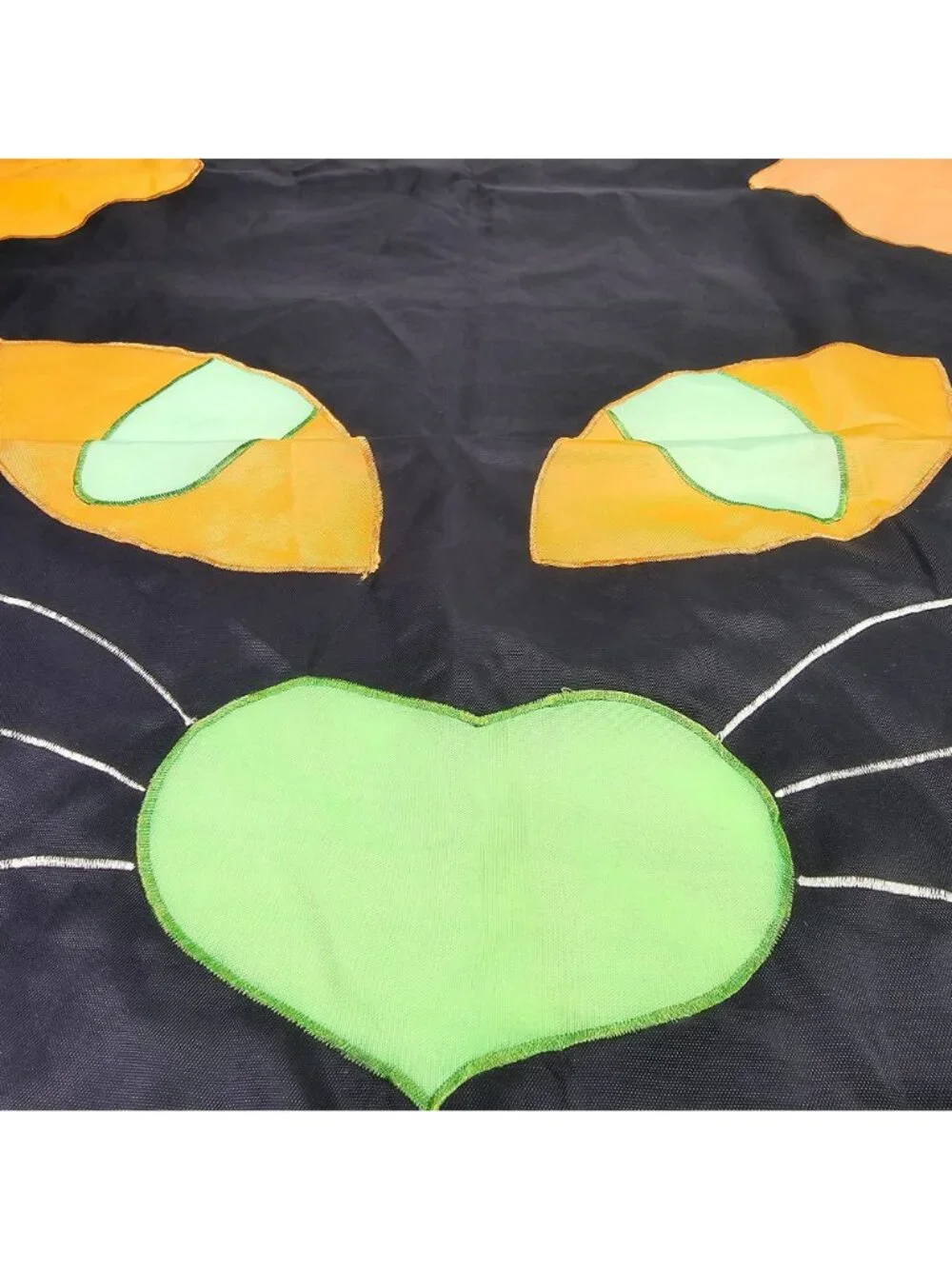 Midwestern Home Products Vintage Halloween Black Cat Garden Outdoor Flag 28